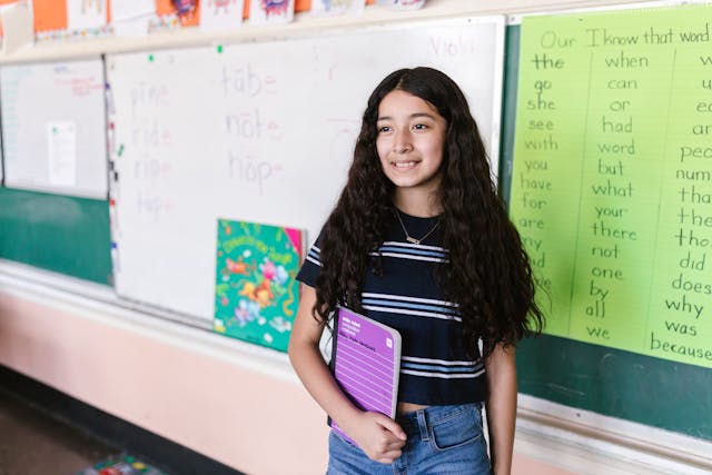 After school, create space for your child to talk about their day.