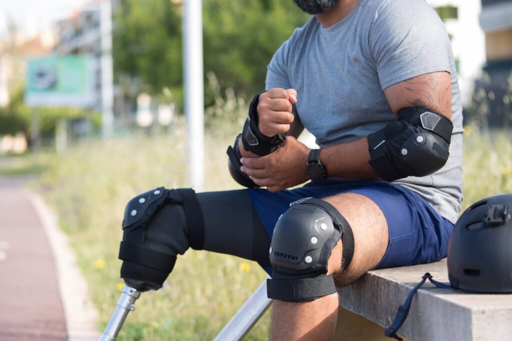 In India, driving with a prosthetic limb is legal