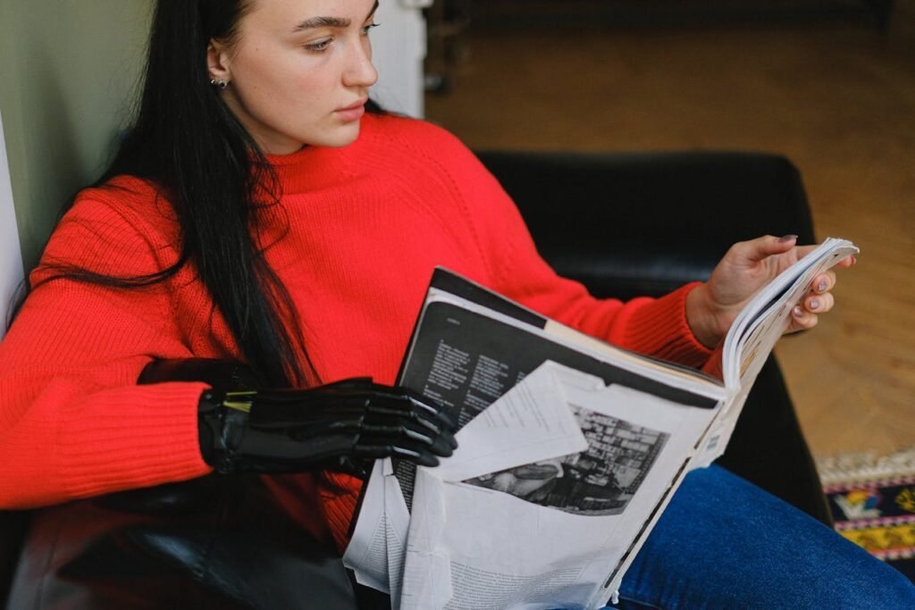 A prosthetic made for daily life helps with everyday activities