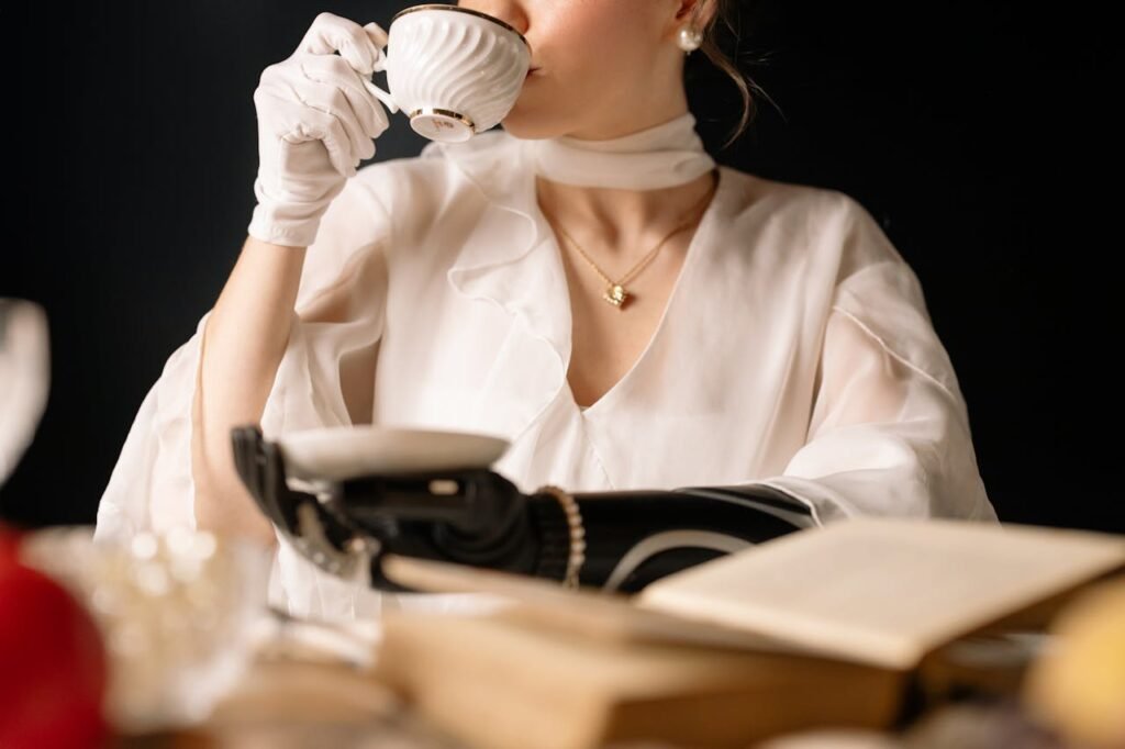 The first step in getting a prosthetic hand is emotional