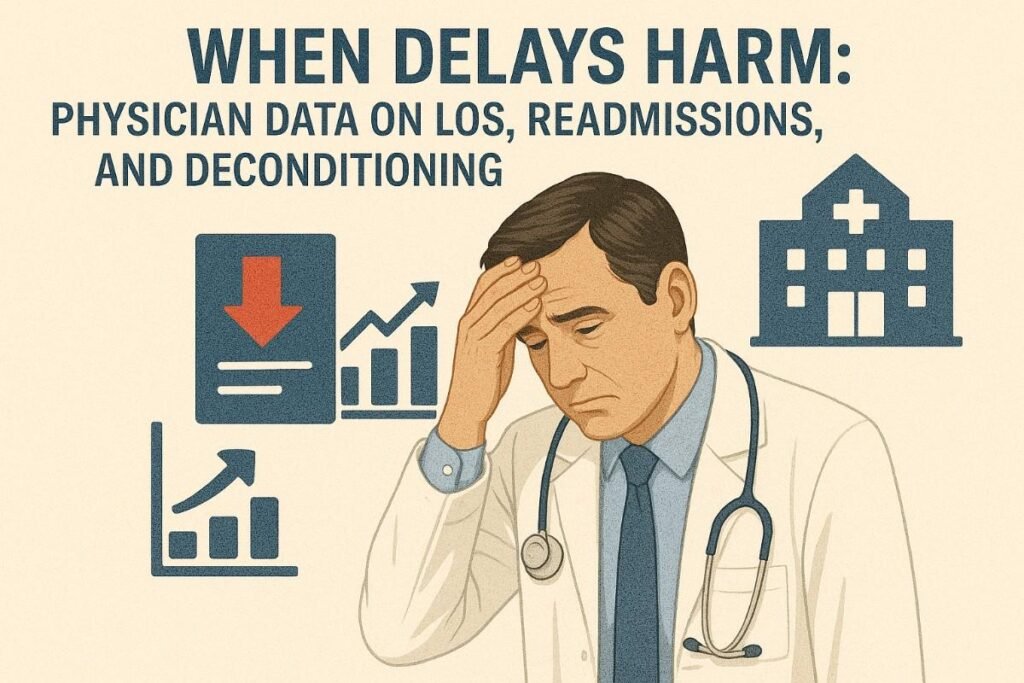 When Delays Harm: Physician Data on LOS, Readmissions, and Deconditioning