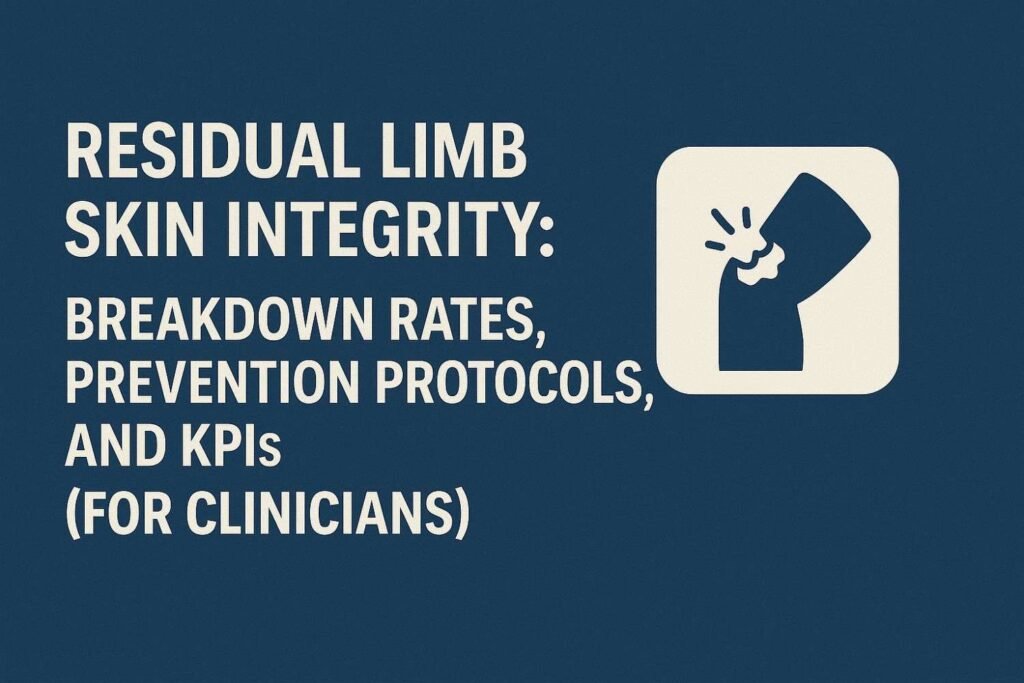 Residual Limb Skin Integrity: Breakdown Rates, Prevention Protocols, and KPIs (For Clinicians)
