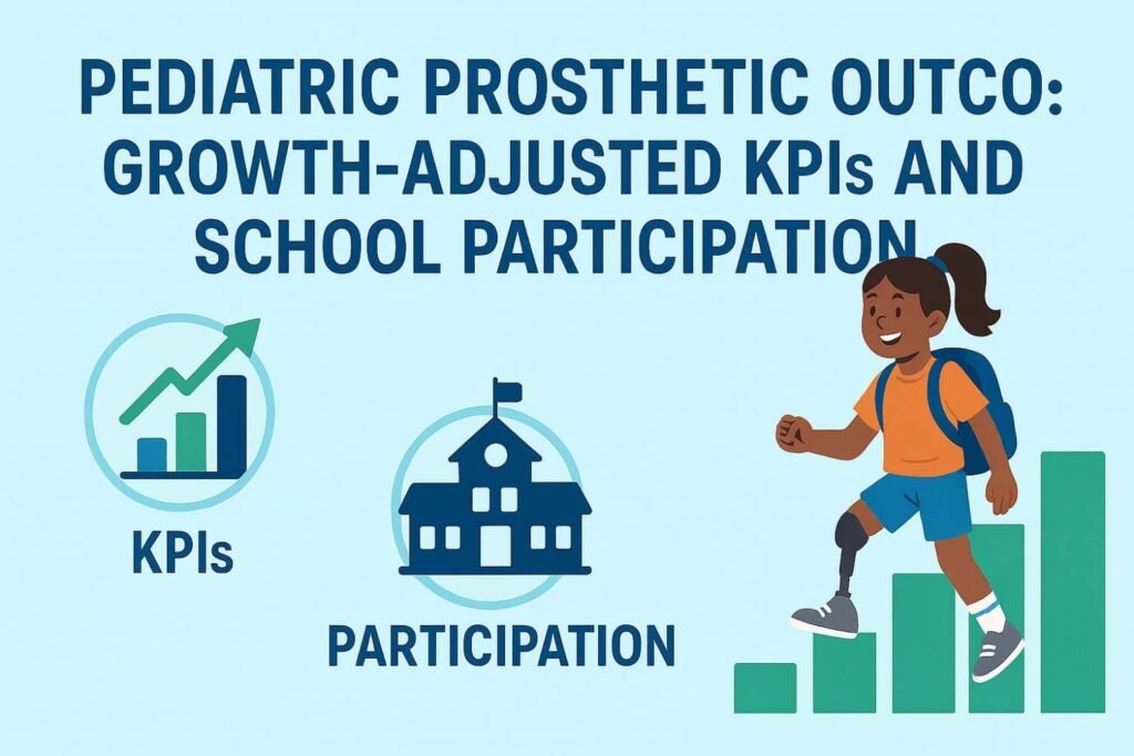 Pediatric Prosthetic Outcomes: Growth-Adjusted KPIs and School Participation