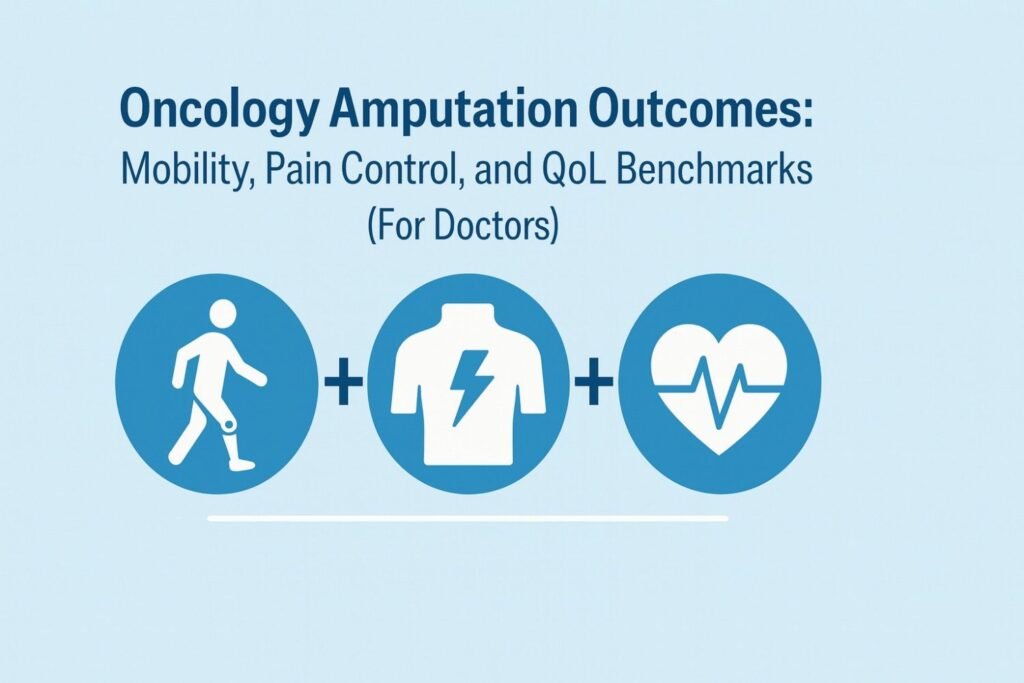 Oncology Amputation Outcomes: Mobility, Pain Control, and QoL Benchmarks (For Doctors)