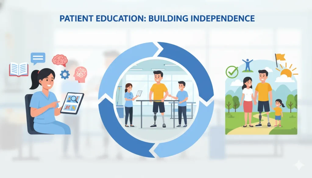 A prosthesis can only be as successful as the person who uses it.