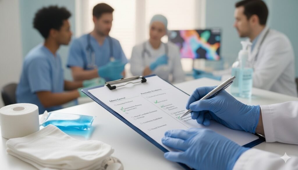 Preparing a patient for prosthetic referral is not the work of one person