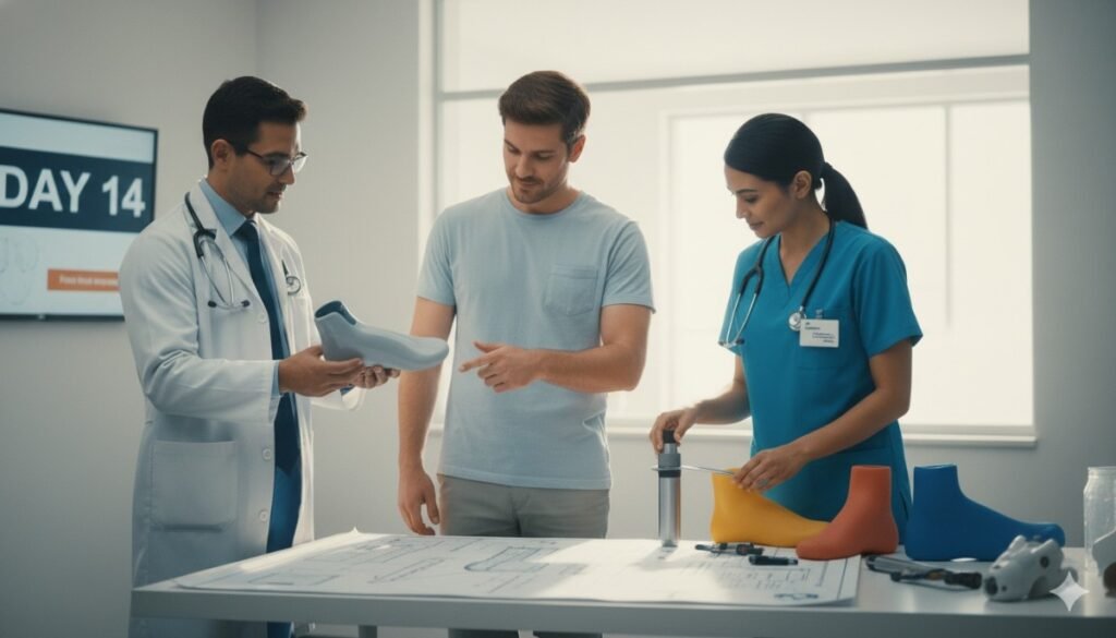 Doctors compare the patient’s goals