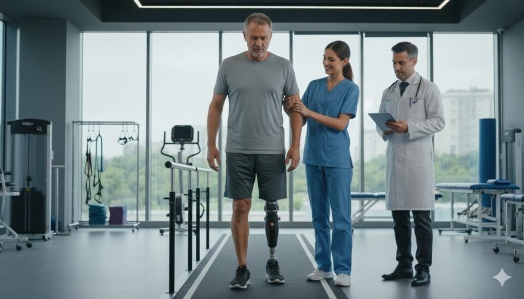 Fitting a prosthesis is not the end of the story