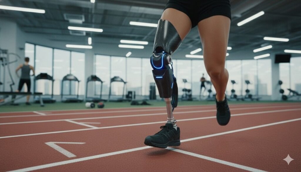 In prosthetic rehabilitation