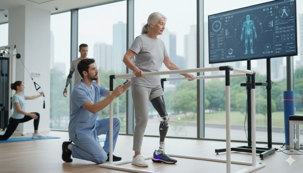 Physiotherapists play a major role in shaping