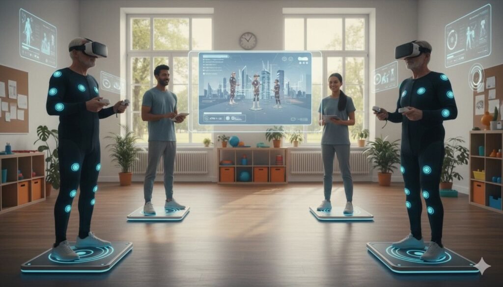 EMS and gamified rehab are powerful tools