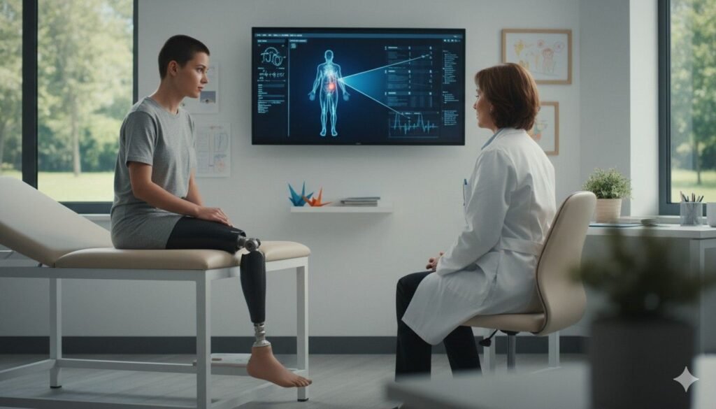 Prosthetic centers play a central role in the patient’s progress