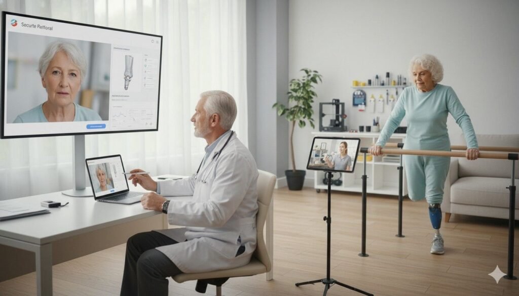 Before the patient returns to their workplace